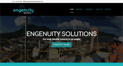 Desktop Screenshot of engenuitysolutions.com